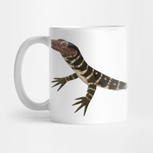 Cute Monitor Lizard Drawing Mug